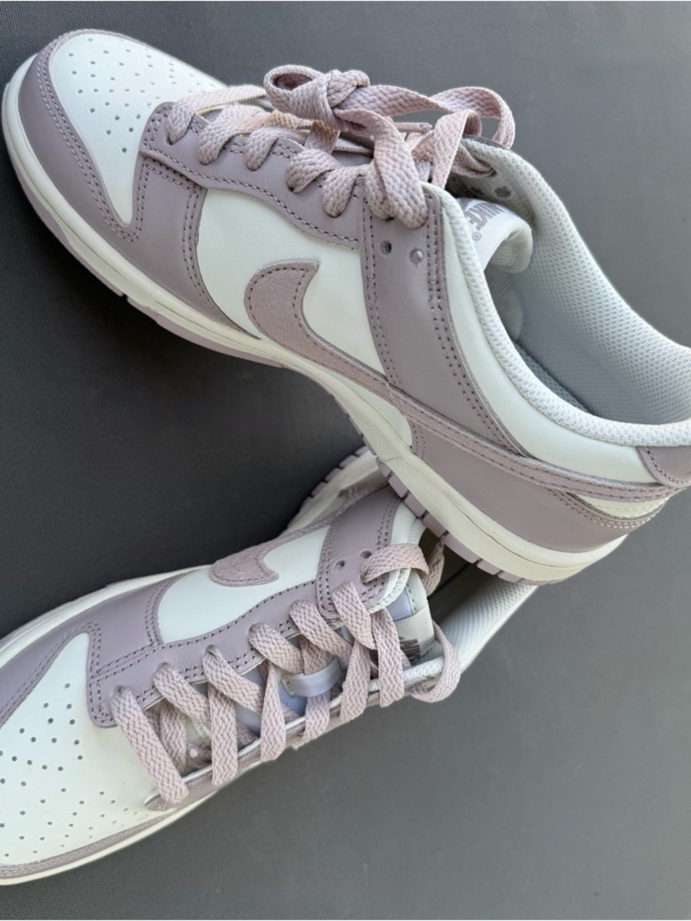 Nike Kids Dunk Low -Sail Enigma/Stone Particle Rose 5Y